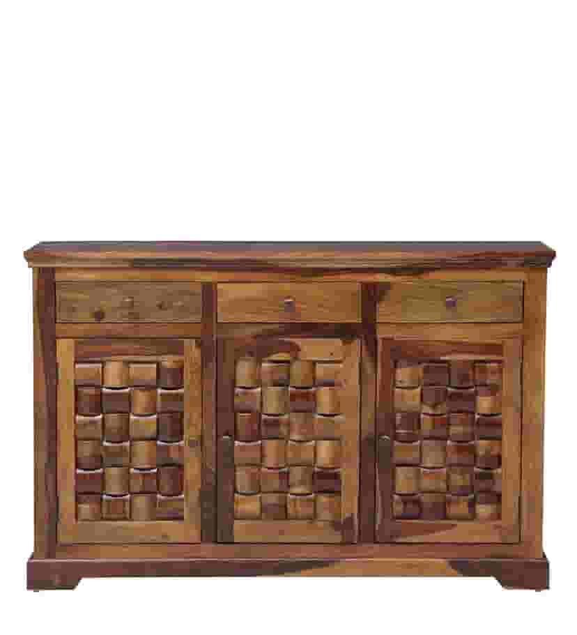 Adore Niwad Sideboard in Solid Sheesham Wood 