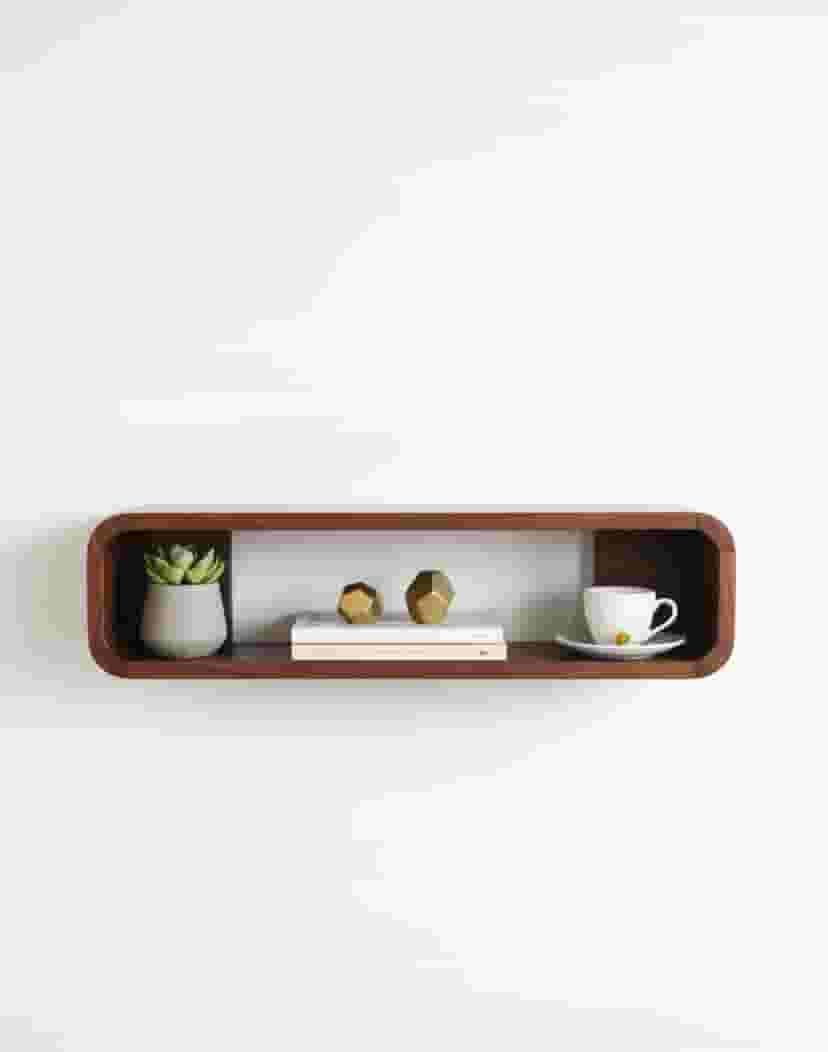 Adore Modern Wall Shelf | Organiser | Round Edge