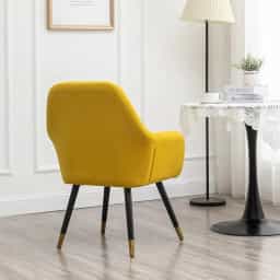 ArmChair upholstery with metal legs