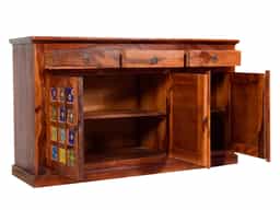 Cermika Solid Rosewood Sideboard Cabinet