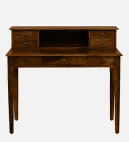 Adore  Solid wood writing console with Drawers