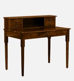 Adore  Solid wood writing console with Drawers