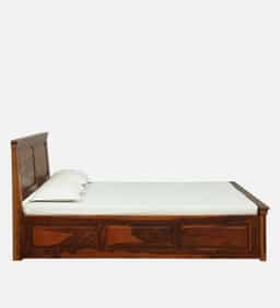 Adore Kirat Solid Sheesham Wood Bed Queen Size 