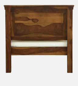 Adore kirat Single Bed Non-Storage in Solid Sheesham Wood 