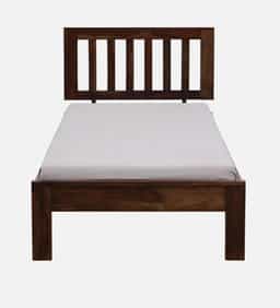 Adore Single Bed in Solid Sheesham Wood Non-Storage 