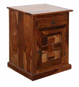 Adore Niwad Bedside Table in solid Sheesham Wood 