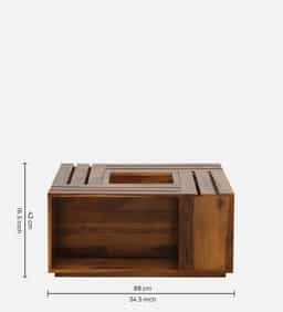 Adore Veda Coffee table in Solid Sheesham wood 