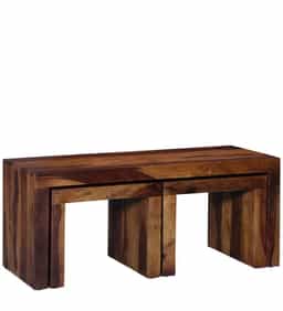 Adore Nesting Coffee Table in Solid Sheesham wood 