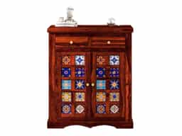 Adore 2 Door Ceramica Shoe Rack