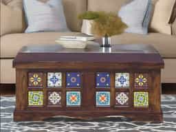 Adore Ceramica Trunk Coffee Table