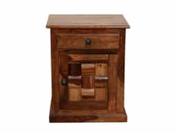 Adore Niwad Bedside Table in solid Sheesham Wood 