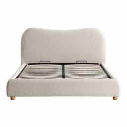 Adore Boucle Storage Bed Queen Size 