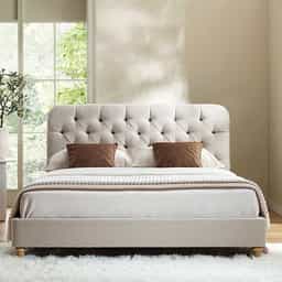 Adore Chester field Queen Bed Non Storage 