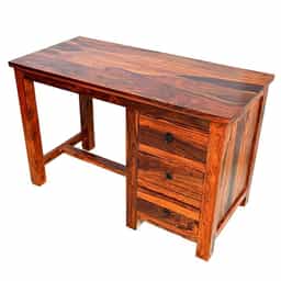 Adore 3 Drawer Solid Sheesham Wood Computer table 