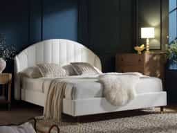 Adore Boucle Arch Non storage Bed Queen Size