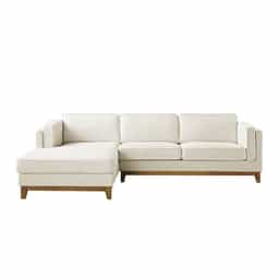 Adore Eyle sofa in Boucle fabric L shape 