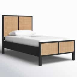 Adore Rattan Cane Single Bed Non Storage 