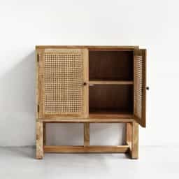 Adore Boho 2 Door Rattan Cabinet 