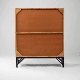 Adore Half-Moon Rattan Cabinet 