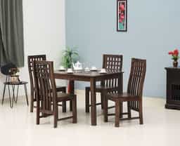 Adore Alice 4 Seater Dining Table Set