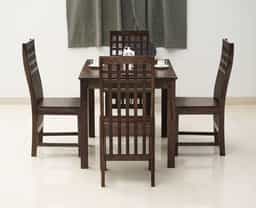 Adore Alice 4 Seater Dining Table Set