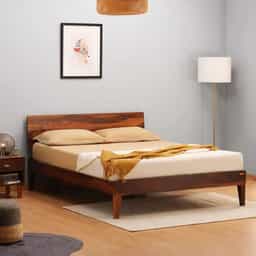 Adore Rosewood Non Storage Bed  King Size 