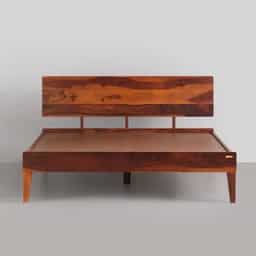 Adore Rosewood Non Storage Bed  King Size 