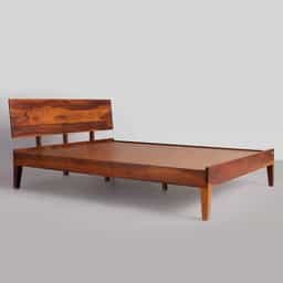 Adore Rosewood Non Storage Bed  King Size 