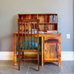 Adore Study Table With Bookshelf 