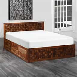 Adore Solid Wood Niwad Front Trolley Bed King Size 