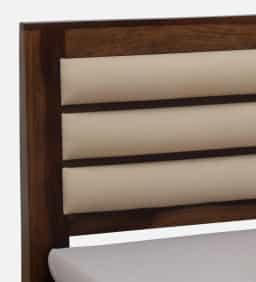 Adore Mehul Box Storage Bed Solid Wood Queen Size 
