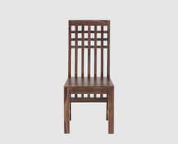 Adore Cubic Chair Solid Sheesham Wood 