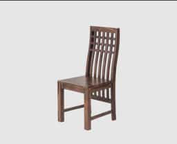 Adore Cubic Chair Solid Sheesham Wood 