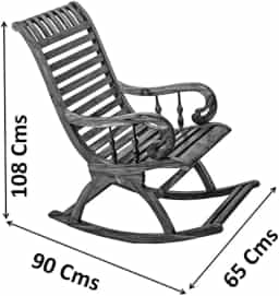 Adore Rocking Chair Solid Teak Wood 