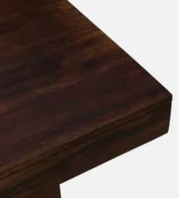 Adore Poster Dining Table Solid Sheesham Wood ( Included Dining only)