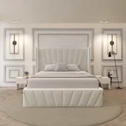 Adore Seron Upholstery Bed Queen size