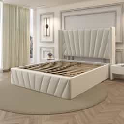 Adore Seron Upholstery Bed Queen size