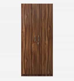 Adore 2 Door Wardrobe with Single Shelf in Rosehoney finish
