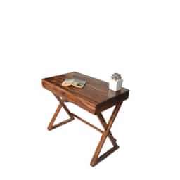 Adore Study table with X Legs and Single Drawer