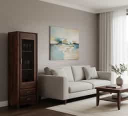 Adore Rosewood Crockery Cabinet 