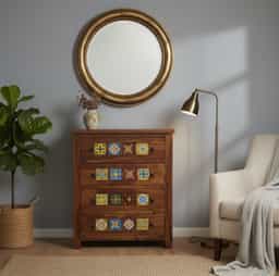Adore Ceremika Chester With 4 Drawers 