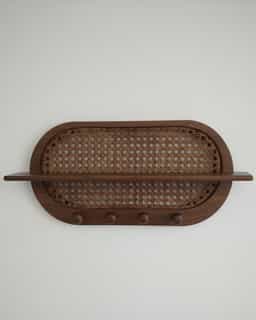 Adore Modern Rattan Wall Hanging | Wall Shelf | Wall Hanging | Home decor 
