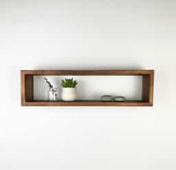 Adore Wall Hanging Display Shelf | Box Shape 
