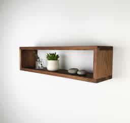 Adore Wall Hanging Display Shelf | Box Shape 