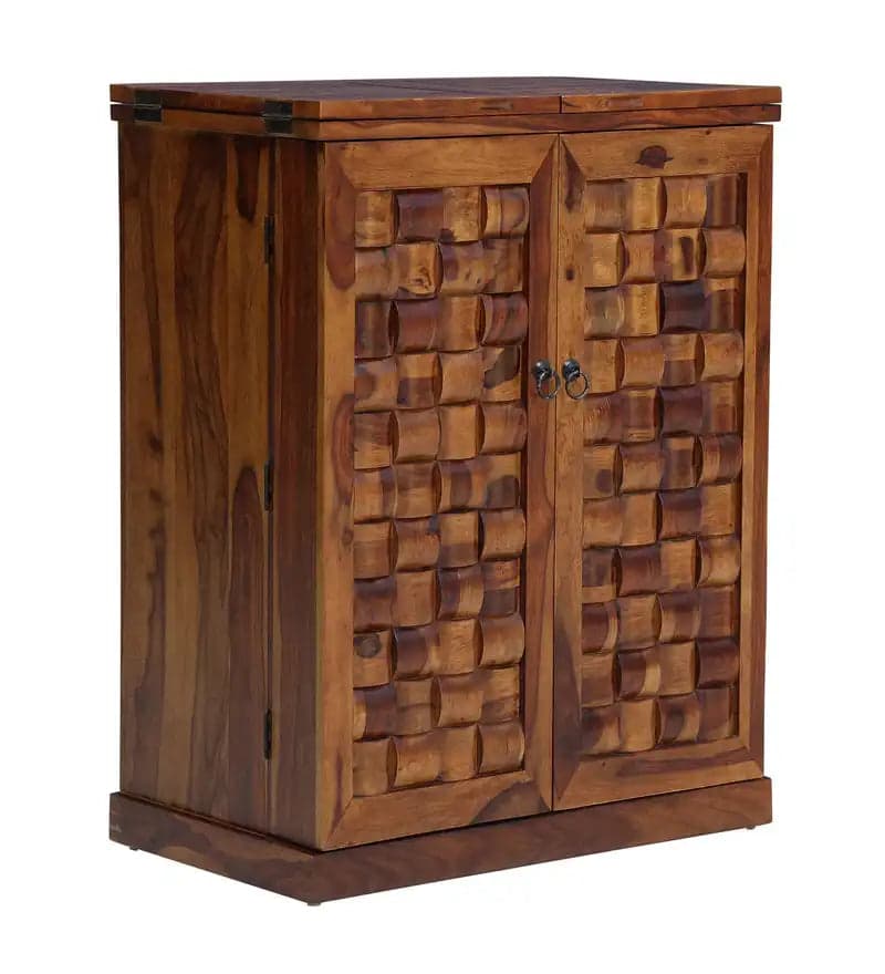 Adore Bar cabinet Niwar solid wood