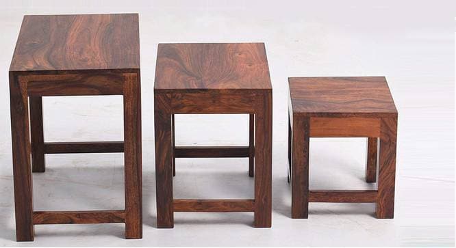 Adore Nesting Table Set of 3 in Solid Wood 