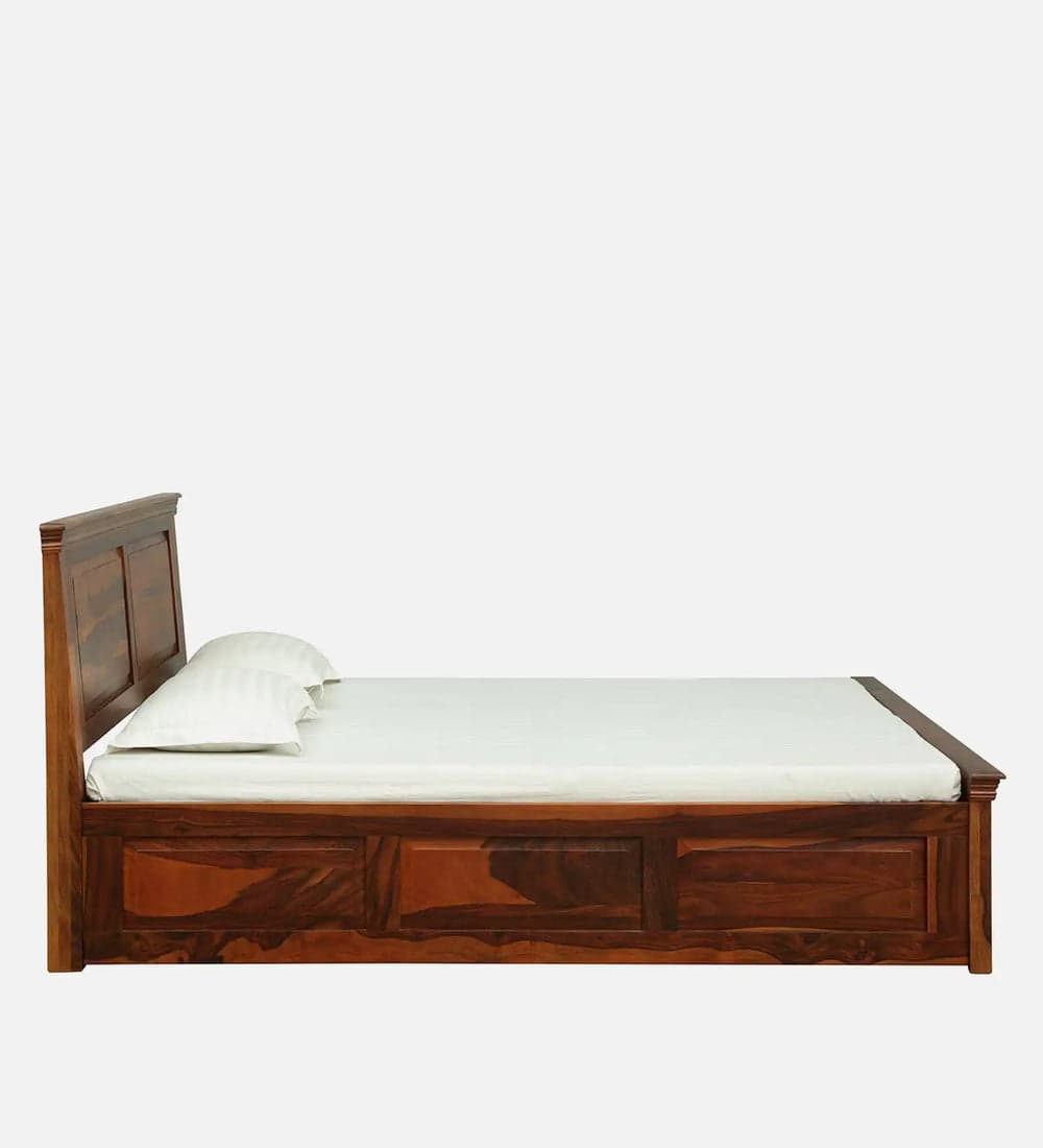 Adore Kirat Solid Sheesham Wood Bed Queen Size 