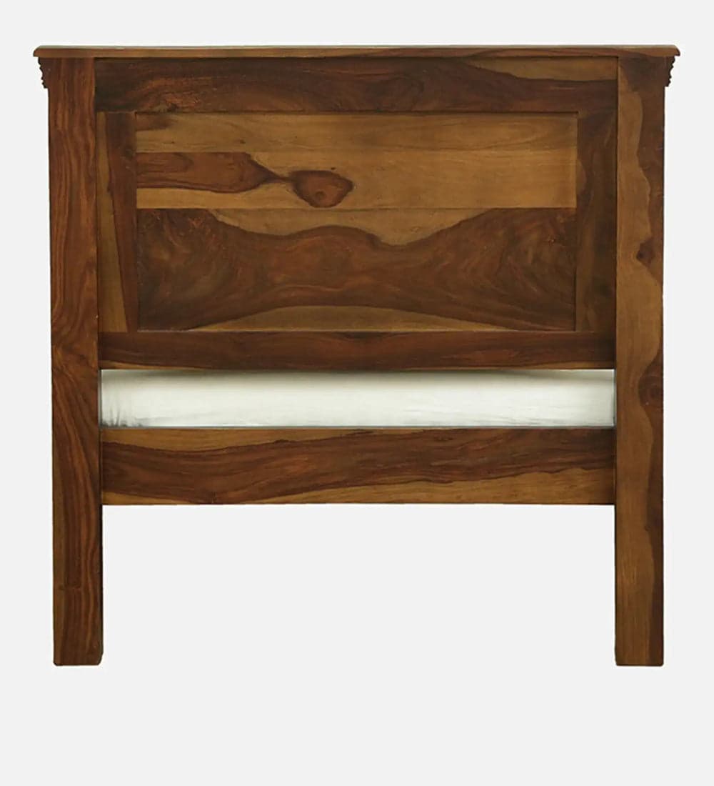 Adore kirat Single Bed Non-Storage in Solid Sheesham Wood 