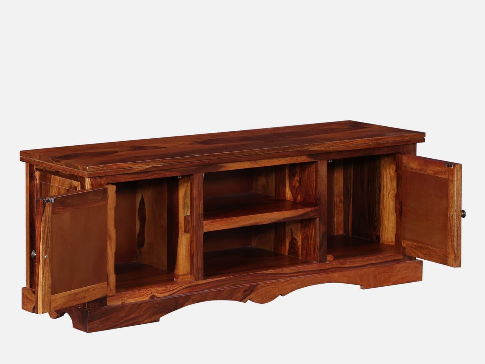 Adore Ceramika Tv Cabinet Solid Sheesham Wood