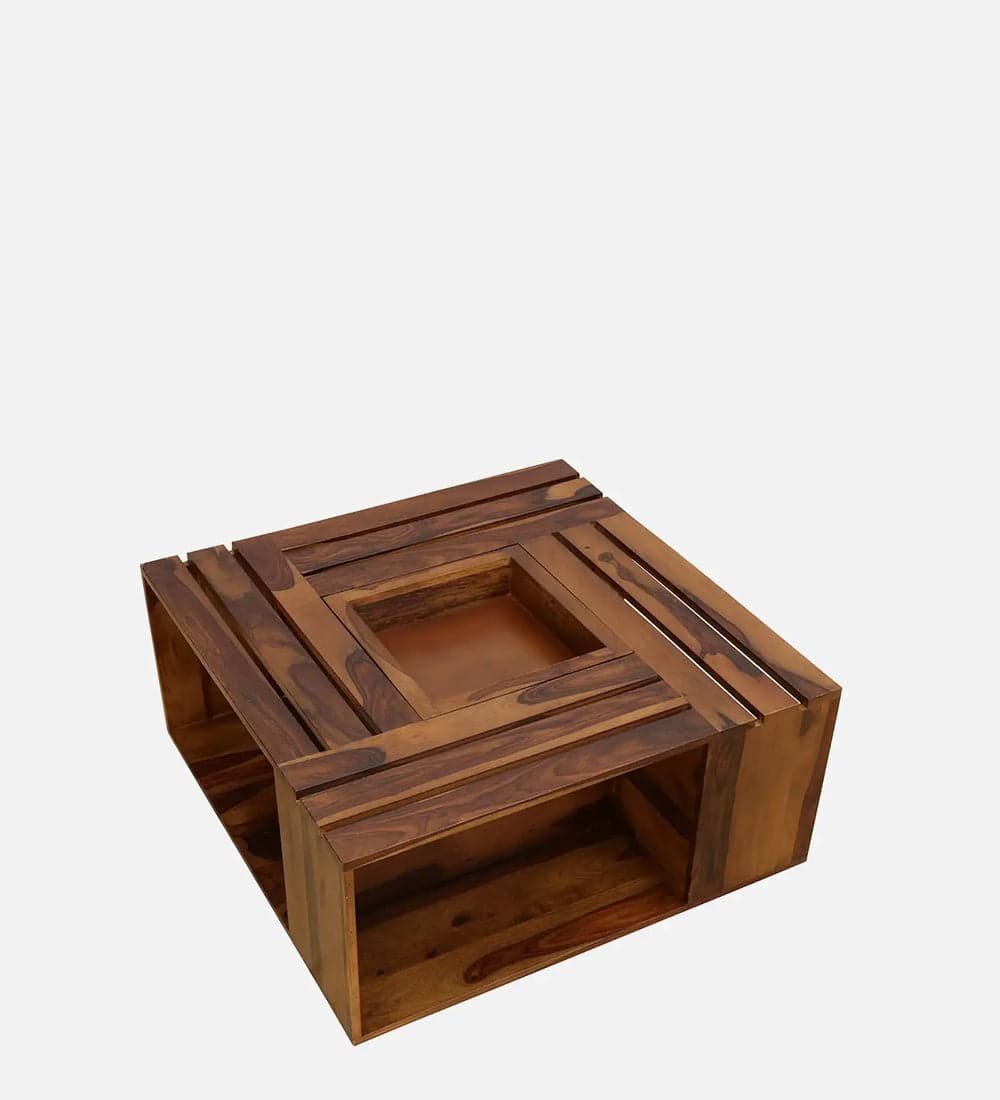 Adore Veda Coffee table in Solid Sheesham wood 